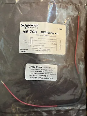 Buy Schneider Electric AM-708 Resistor Kit • 15.99$