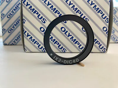 Buy Olympus IX2-DIC40 Nomarski Prism For Olympus IX2-LWUCD Condenser On IX73 IX71 • 610$