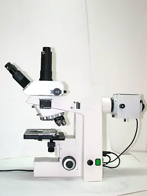 Buy ZEISS AXIOSKOP 50,metallurgical, DIC,Nomarski,trinocular Microscope. VGC. #A • 2,450$