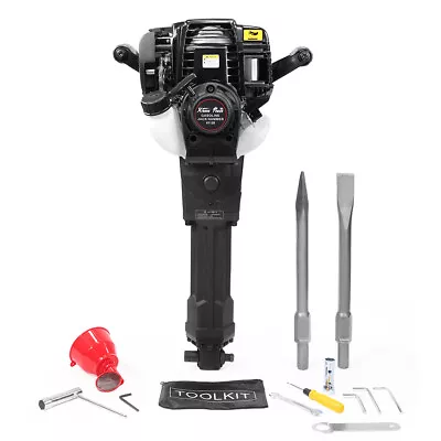 Buy XtremepowerUS 38cc Gas EPA Demolition Jack Hammer Point & Chisel Bits Included • 239.95$