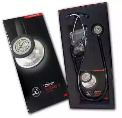 Buy 3M Littmann Cardiology IV Diagnostic Stethoscope Black Tube With Standard CP • 205$