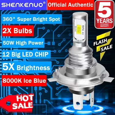 Buy 2 8000K LED Light Bulbs For Kubota L3560 L4060 L4760 L5060 L6060 M100 Headlight • 19.43$