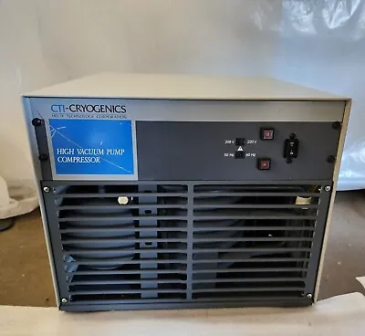 Buy Cti Cryogenics 8200 Compressor • 4,599$