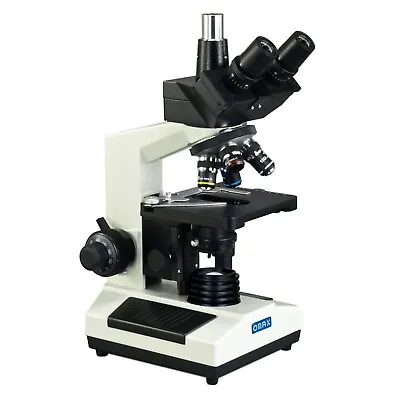 Buy OMAX 40X-400X Trinocular Compound Microscope For Soil Microscopy • 319.99$