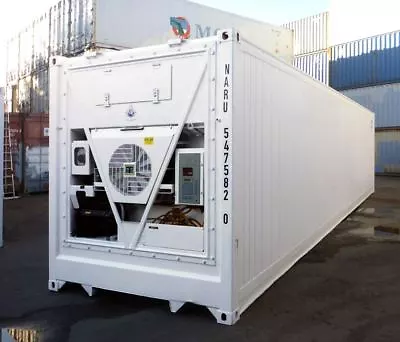 Buy 40 Feet Freezer Container Compact Mobile Cold Storage Cell Thermo King / Reefer • 10,750$