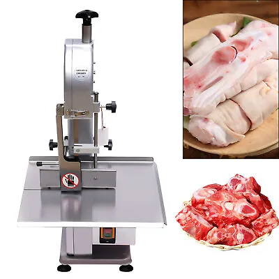Buy Electric Bone Saw Machine Commercial Frozen Meat Bone Cutting Band Cutter 1500W  • 422.75$