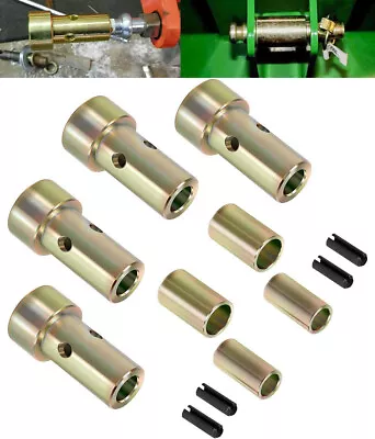 Buy 12PCS Category 1 3-Point Tractor Cat 1 Quick Hitch Bushing Roll Pins Kit TK95029 • 64.49$
