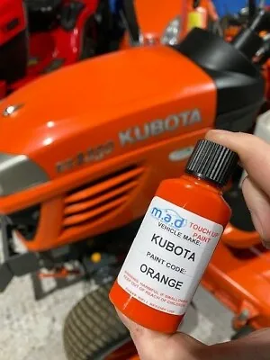 Buy Kubota Compact Tractor Mini Digger Orange Touch Up Paint Bx2200 Bs2530 Kx61 • 14.77$
