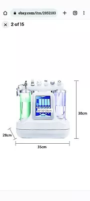 Buy 8 In 1 Hydrafacial Machine Professional Skin Care Device With LED Mask • 325$