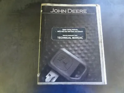 Buy John Deere HPX 4X2 And 4X4 Gas Diesel Gator Vehicle Technical Manual  TM2195 • 185$
