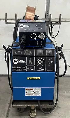 Buy Miller Deltaweld 300 CV DC Welding Power Source MIG Welder W/ 22A Wire Feeder • 2,999.99$