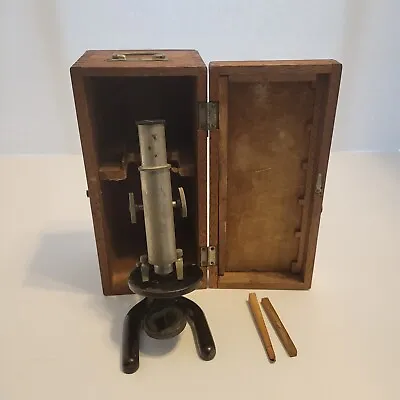 Buy Vintage  B.H. Dauer Praparat Student Microscope Made In Japan • 30.88$