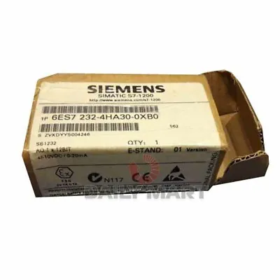 Buy New In Box SIEMENS 6ES7 232-4HA30-0XB0 S7-1200 Analog Output Module • 184.66$