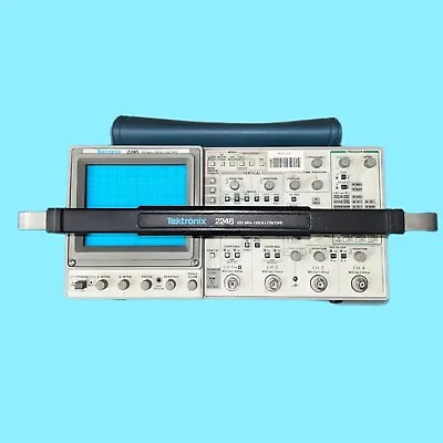 Buy Tektronix 2246 100 MHz 4 Channel Analog Oscilloscope 2246MODA Untested/ Parts • 160$