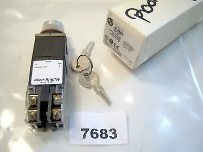 Buy (7683) Allen Bradley Selector Switch 800Mr-J42Kbk W Key  • 81$