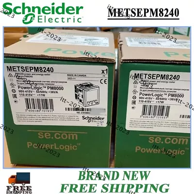 Buy 1 PC Schneider Electric METSEPM8240 Power Logic PM8240 Power Meter - BRAND NEW • 2,581.99$