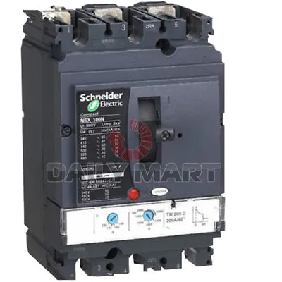 Buy Brand New Schneider Electric LV432707 LV4 Bolt On Molded Case Circuit Breakers • 552.25$