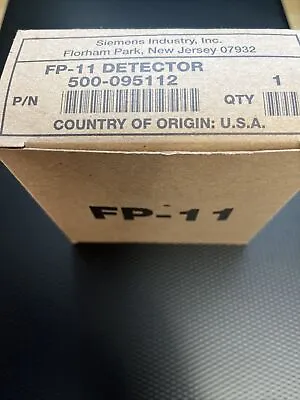 Buy New Siemens Fp-11 Smoke Detector(s) New In Factory Box!! • 250$