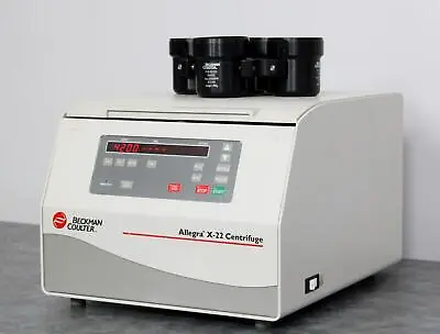 Buy Beckman Coulter Allegra X-22 Centrifuge With Swing Bucket Rotor • 2,111.66$