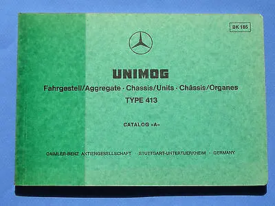 Buy Mercedes Benz Unimog Type 413  Aggregate- Units  • 14.90$