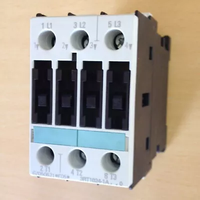 Buy 3-pole Contactor For Siemens 3RT1024-1AP00 3RT10241AP00 12A 5.5kW 230VAC 50 Hz • 49.99$
