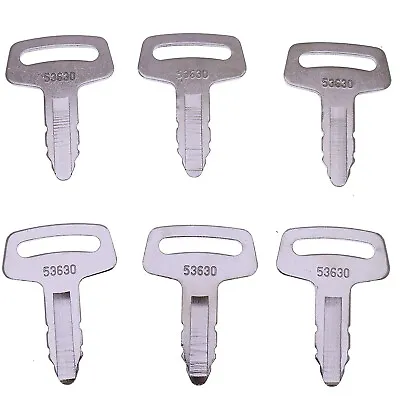 Buy (6) Ignition Key RC101-53630 For Kubota K008 KX161-2 KX101 KX151 R410 KH61 R520S • 12.50$