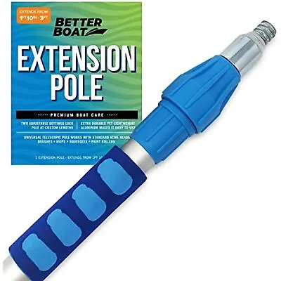 Buy Extension Pole Telescoping Pole Extension Rod Extendable Boat Hook Painters Pole • 25.29$
