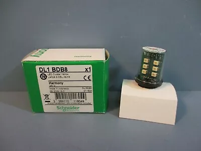 Buy Schneider Electric DL1 BDB8 LED Yellow Cluster Lamp NEW • 29.99$