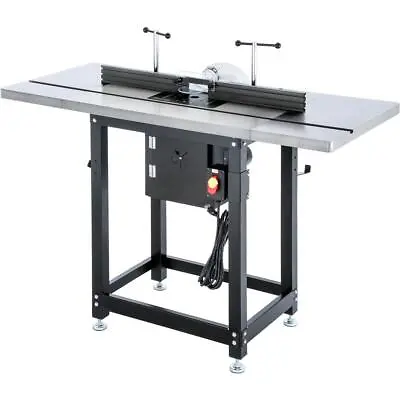 Buy Grizzly T28781 Router Table With Lift And Cast-Iron Wings • 1,860$