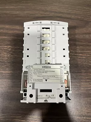 Buy Siemens LCE00C000120A Lighting Contactor Bare Base Only, No Coil! • 35$