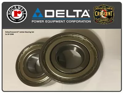Buy Delta Rockwell And Crescent 8  Jointer Bearing Rebuild Kit SP-5348 • 15.95$