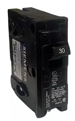 Buy Siemens 30 Amp Single Pole RV Breaker L-5538 Q130 Camper RV Type QP • 9.95$