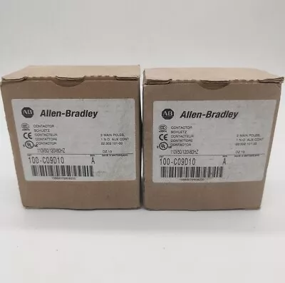 Buy Allen-bradley 100-c09d10 Iec Contactor 9 Amp 120vac New In Box • 57.38$