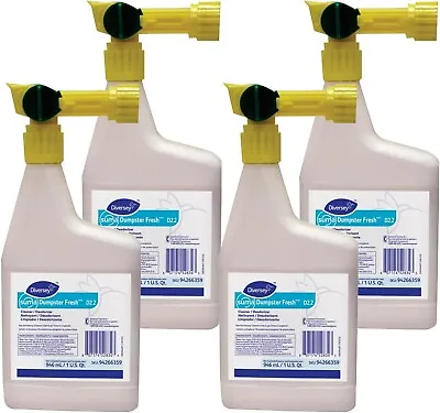 Buy Diversey Suma Dumpster Fresh Cleaner Deodorizer 4x946 Ml Spray Bottle Per Carton • 87.99$
