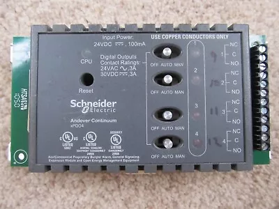 Buy Schneider Electric Andover Continuum XPDO4 Bldg Automation HVAC Lighting Control • 45.99$