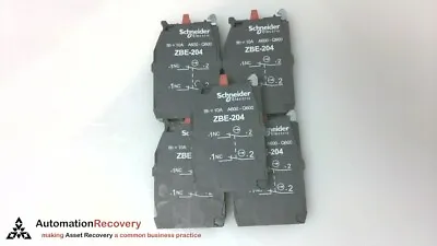 Buy Schneider Electric Zbe-204 - Pack Of 5, Harmony Xb4 Contact Block, New* #290806 • 18.75$