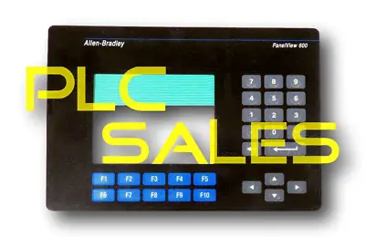 Buy Allen Bradley Panelview 600 Replacement Keypad Membrane 2711-B6C1 ~ 2711-B6C20 • 165$