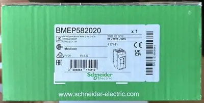 Buy Schneider Electric BMEP582020 Modicon M580 Controller Module 8MB Fast Free Ship • 1,075$