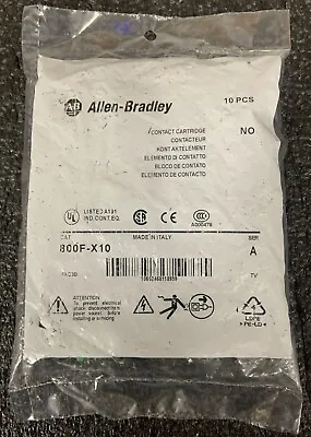 Buy Allen-Bradley 800F-X10 (Set Of 10) • 95$
