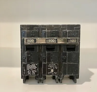 Buy SIEMENS Q3100 Miniature Circuit Breaker: 100 A Amps, 240V AC, Three Pole Type QP • 79.95$
