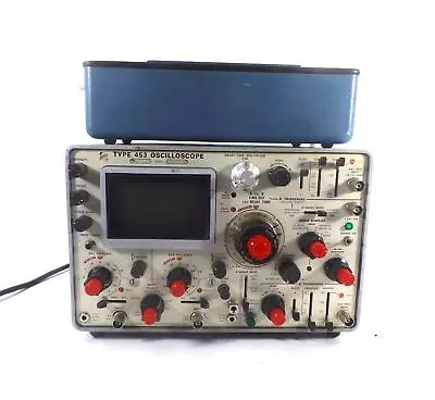 Buy TEKRONIX TYPE 453 OSCILLOSCOPE 2 CHANNEL AS IS - Free Shipping • 179.99$