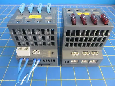 Buy Siemens 6EP1-961-2BA00 Diagnostic Module / Circuit Breaker W/ Fuses - Lot Of 2 • 50$