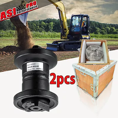 Buy 2PCS Bottom Track Roller For Kubota KX040-4 Mini Excavator Undercarriage • 234.99$