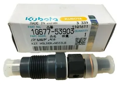 Buy New Genuine Kubota Injector Nozzle 1g677-53903 • 254.99$