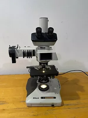 Buy Nikon Optiphot-2 Trinocular Microscope • 600$