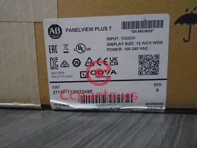 Buy Factory Sealed Allen Bradley AB 2711P-T12W22A9P Panelview Plus 7 Touchscreen • 8,770$