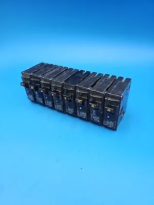 Buy LOT OF 8 ITE Gould Siemens Q120 20 Amp 1 Pole Type Type QP Circuit Breakers • 32.98$