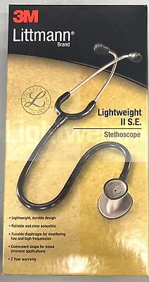 Buy 3M Littmann 2456 Lightweight II S.E. Stethoscope, 28 Inch, Pink - New! • 64.99$
