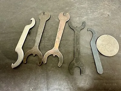 Buy MICROMETER WRENCHES Lot Of 5, Vintage And Recent, Handy! • 17.50$