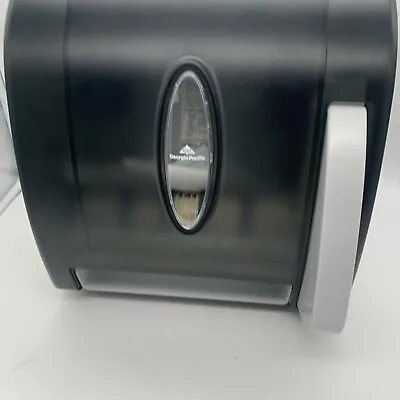 Buy Georgia Pacific 54338 Push Paddle Paper Towel Dispenser Translucent Smoke • 45.99$